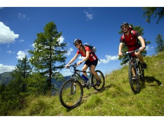 Mountain biking