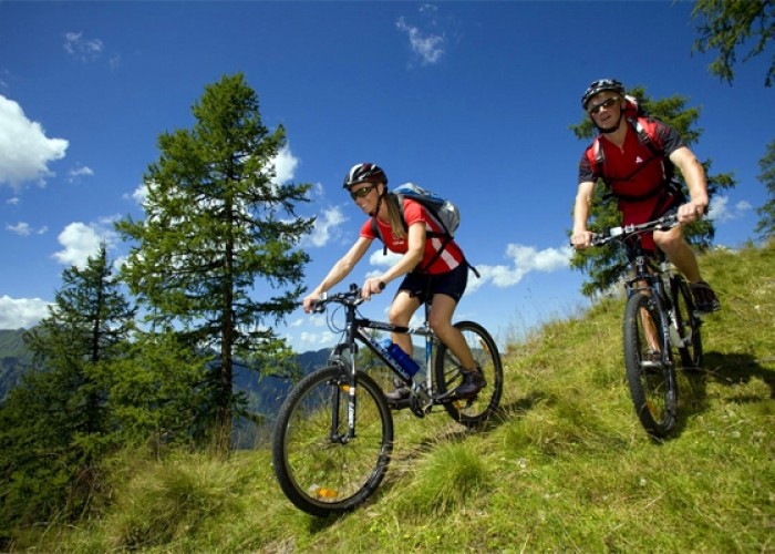 Mountain biking