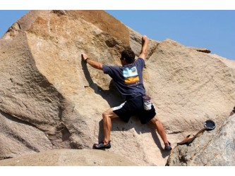 Rock climbing